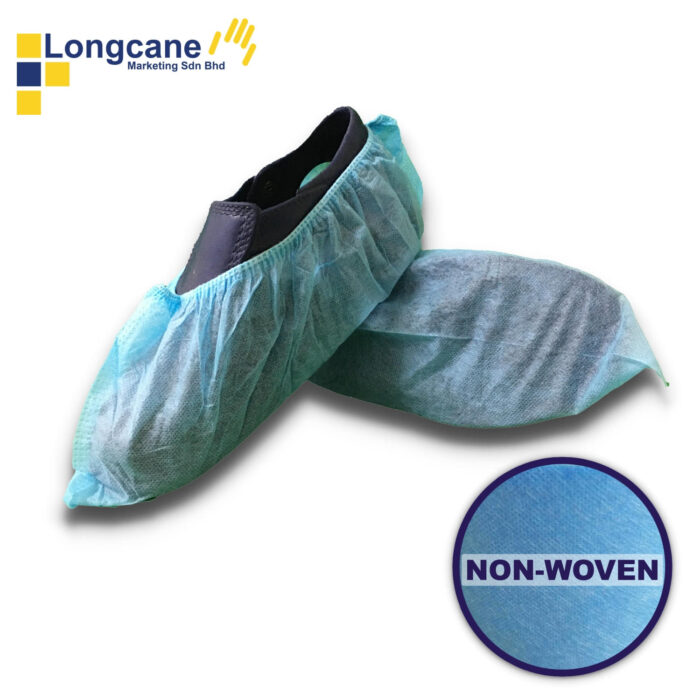 Non-Woven Blue Shoe Cover - Longcane Marketing Sdn. Bhd.