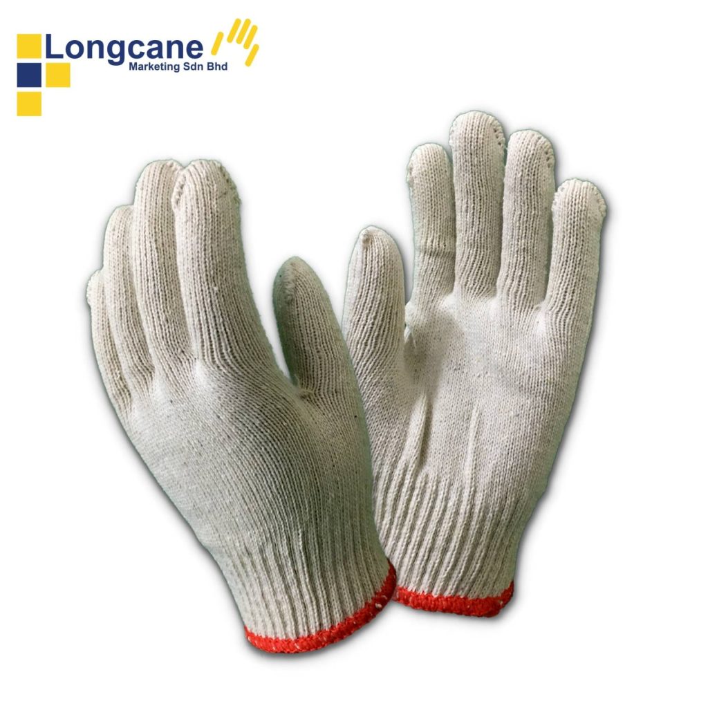RVT 106 - 106 String Knitted Cotton Gloves - Longcane Marketing Sdn. Bhd.